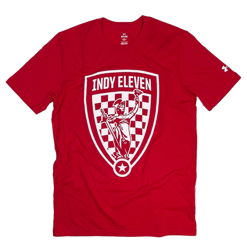 Essentials Crest Red T