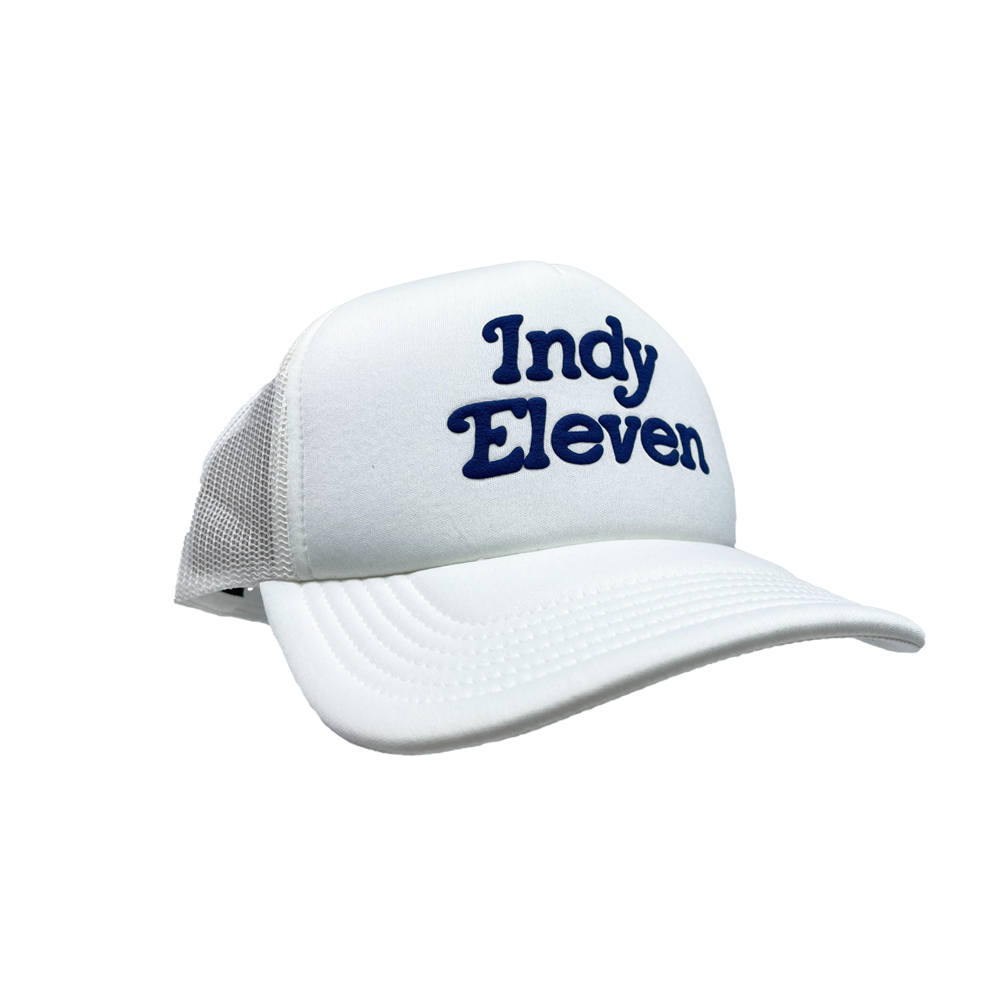 Indy Eleven Slab Trucker White