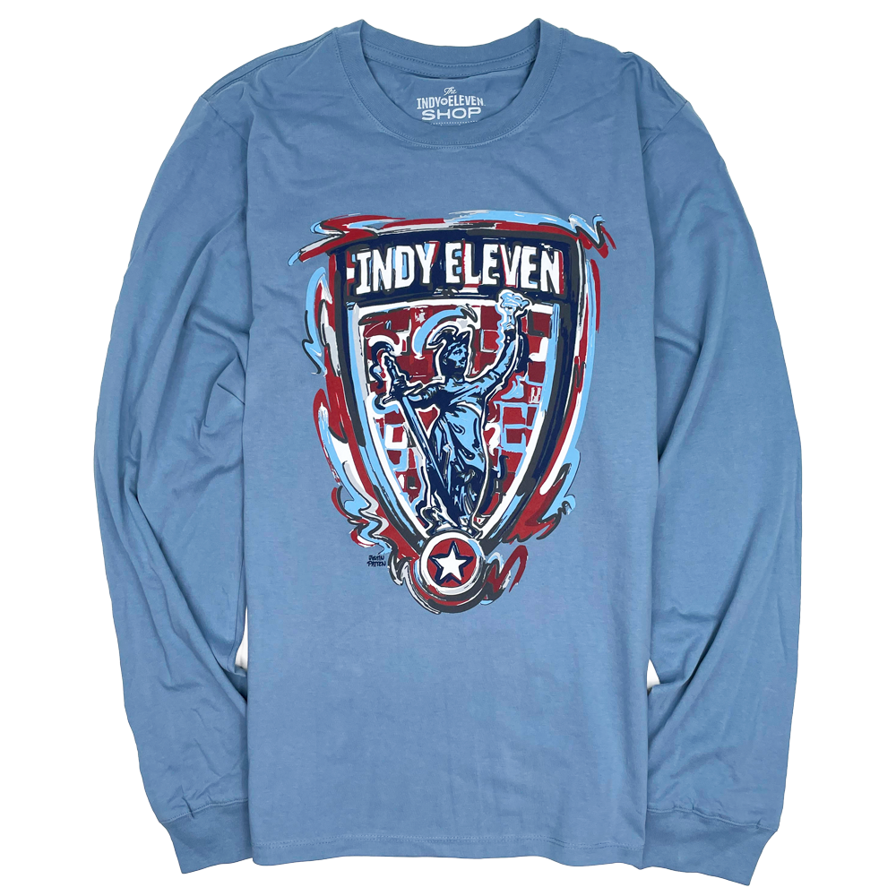 Indy Eleven Storm Striker Crest LS T