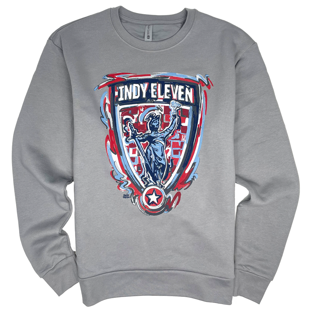 Indy Eleven Storm Striker Crest Crewneck