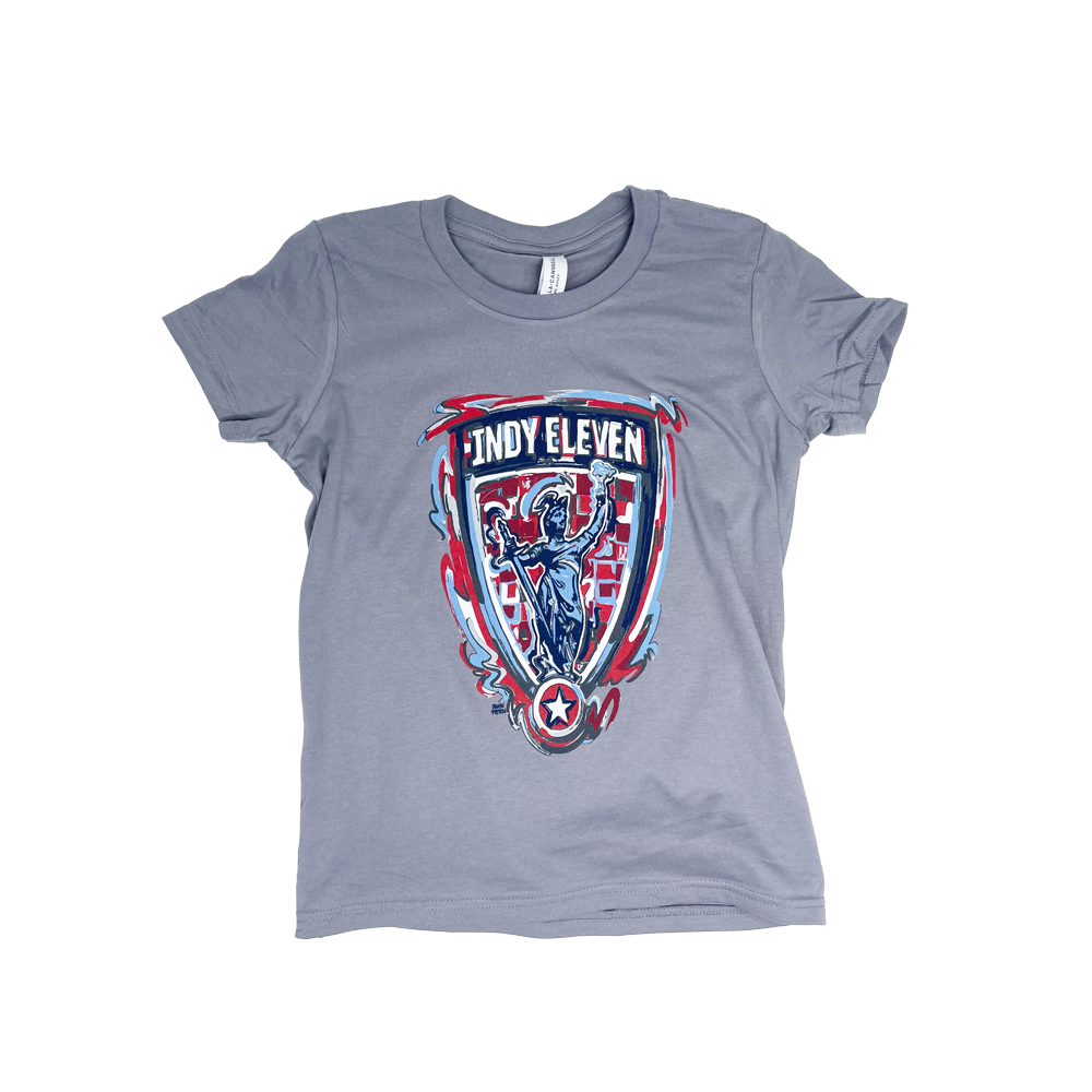 Indy Eleven Storm Striker Crest Youth T