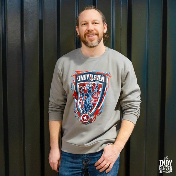 Indy Eleven Storm Striker Crest Crewneck