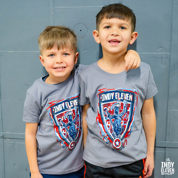 Indy Eleven Storm Striker Crest Youth T