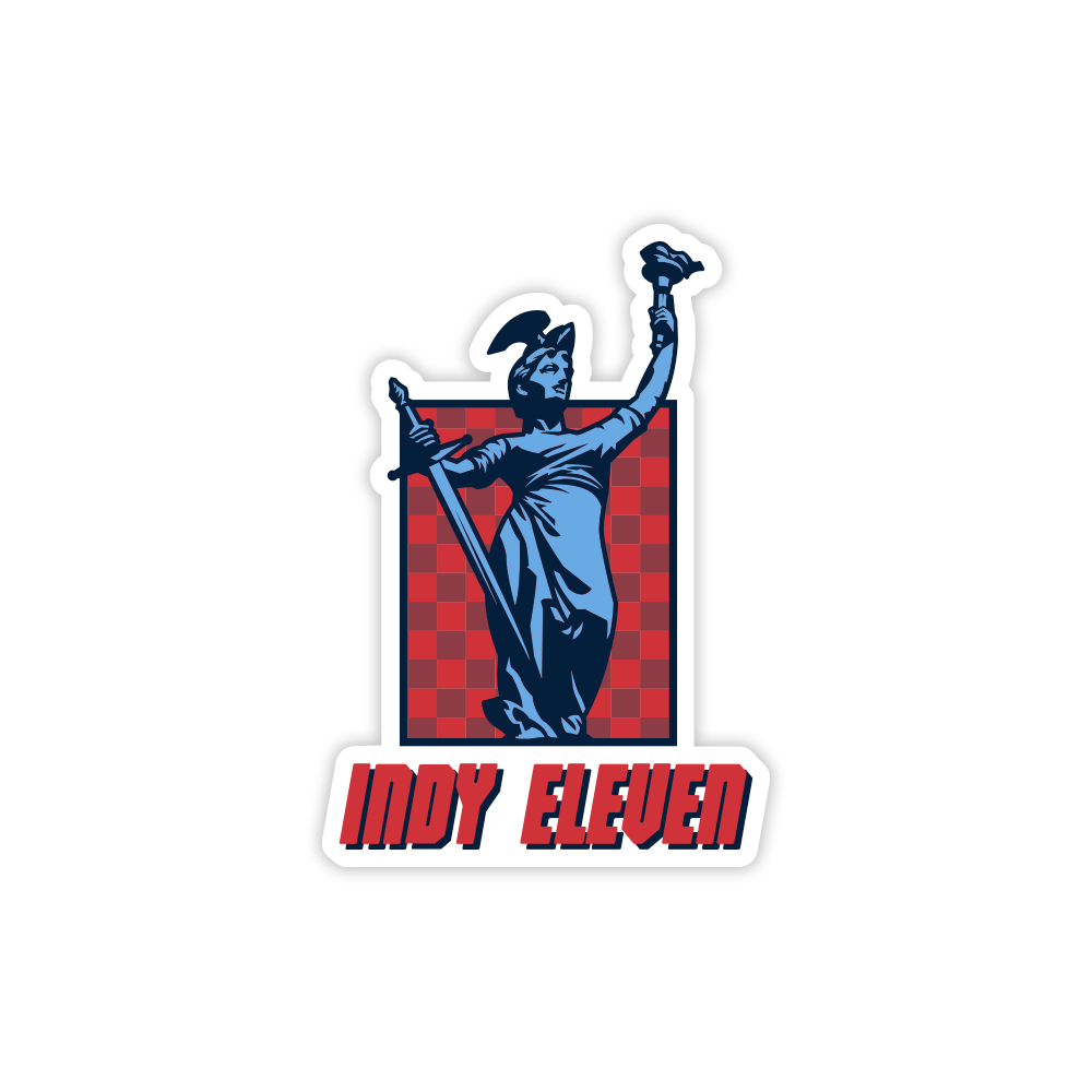 Victory For Indy Sticker