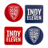 Indy Eleven Silicone Coasters