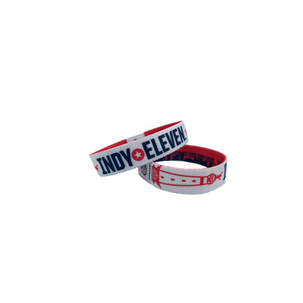 Indy is Red & Blue Wristband