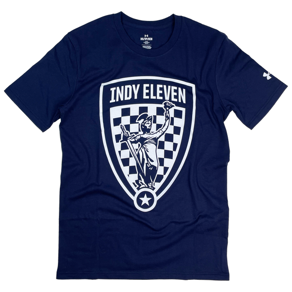 Essentials Crest Navy T