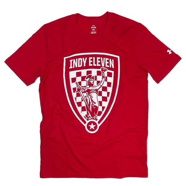 Essentials Crest Red T