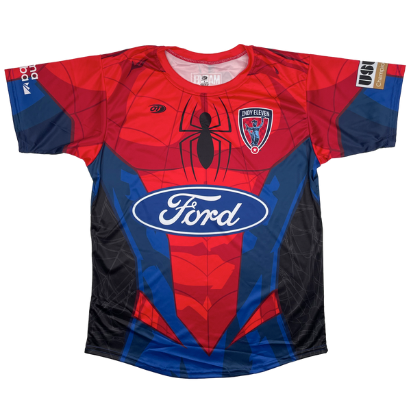 Indy Eleven Spiderman Adult Jersey