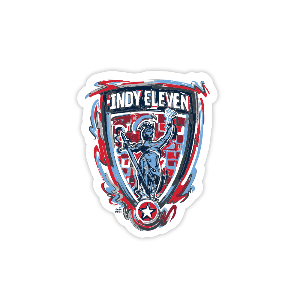 Indy Eleven Storm Striker Sticker | Indy Eleven Online Store