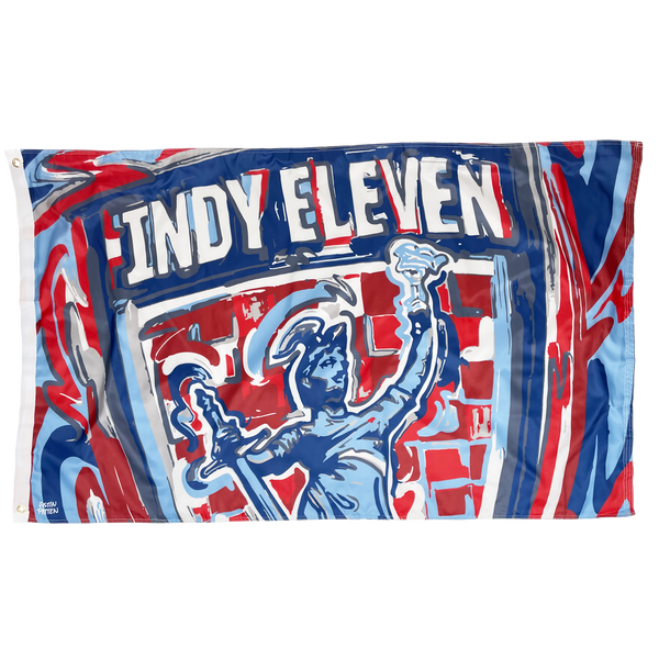 Indy Eleven Storm Striker Flag
