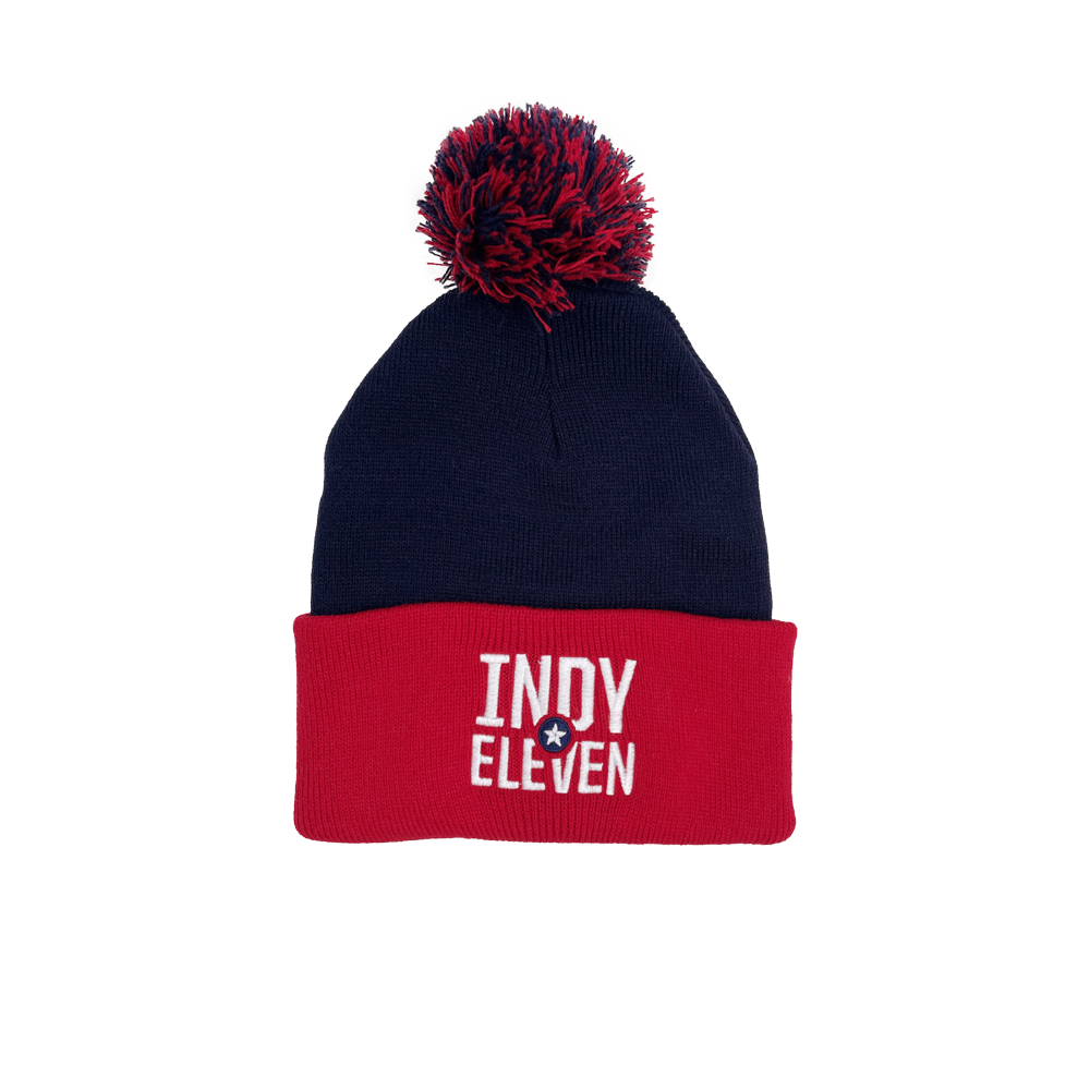 Indy Eleven Wordmark Pom Beanie | Indy Eleven Online Store