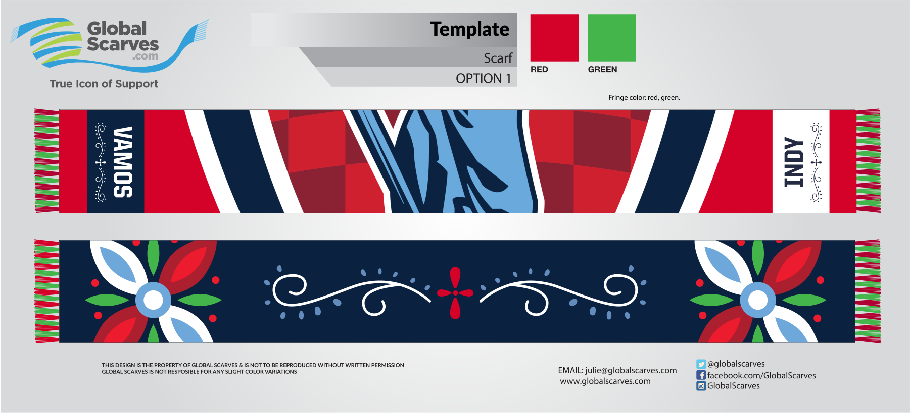 2026 Scarf Series - Noche Latina