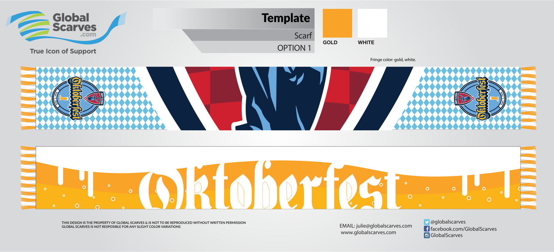 2026 Scarf Series - Oktoberfest