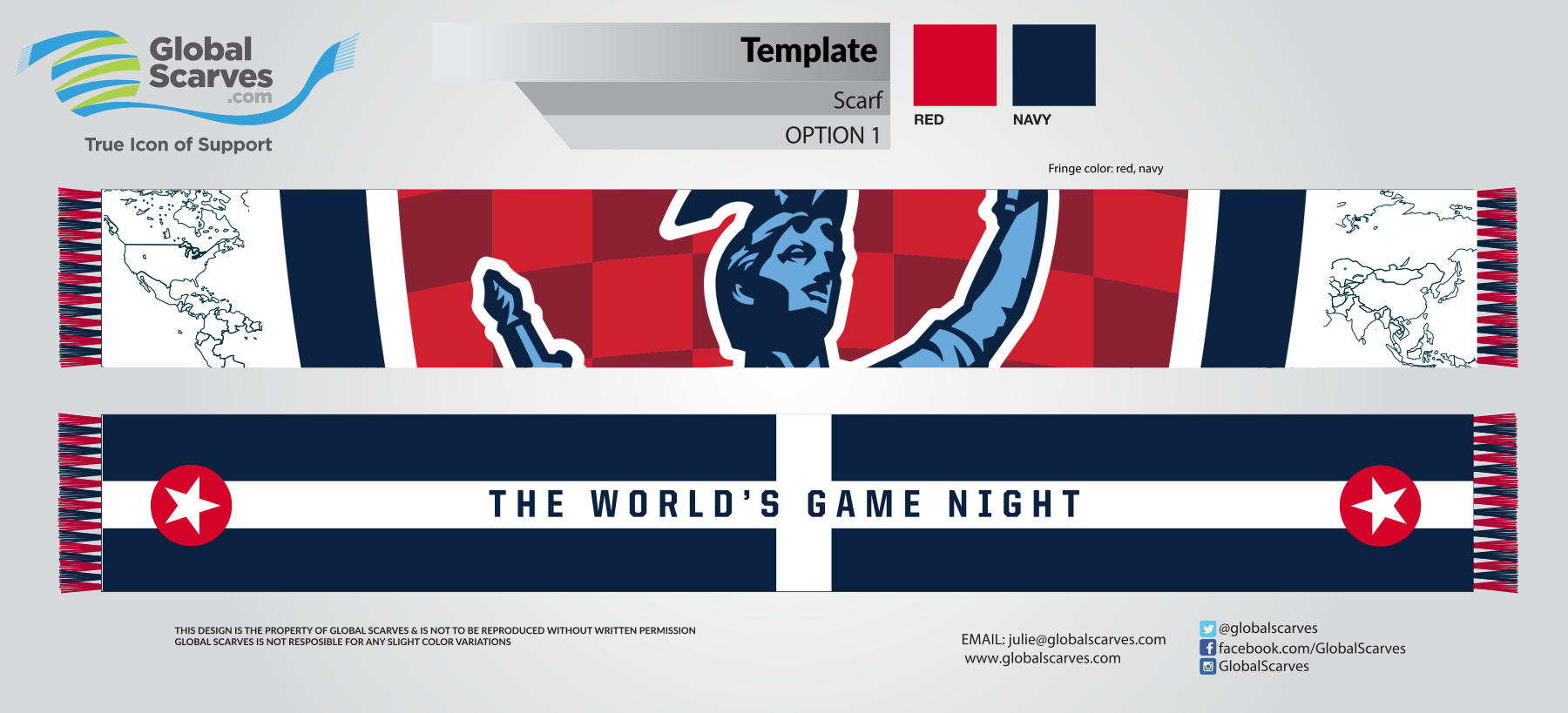 2026 Scarf Series - The World's Game