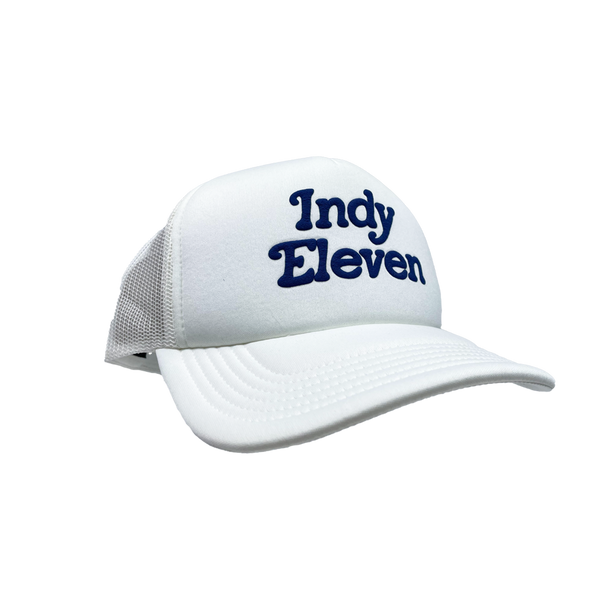 Indy Eleven Slab Trucker White